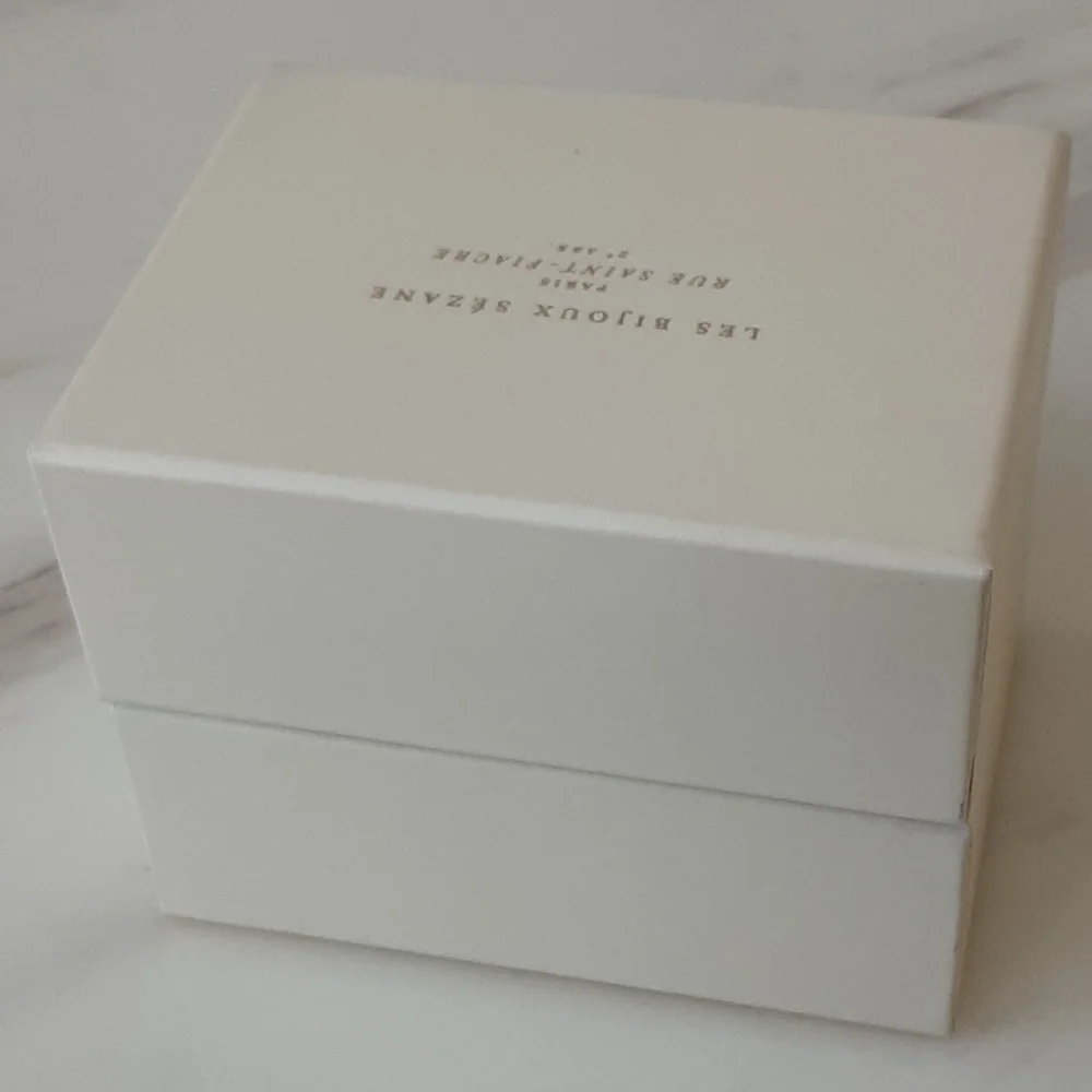 Les Bijoux Sezane 2 Stackable Jewelry Boxes - NWOT